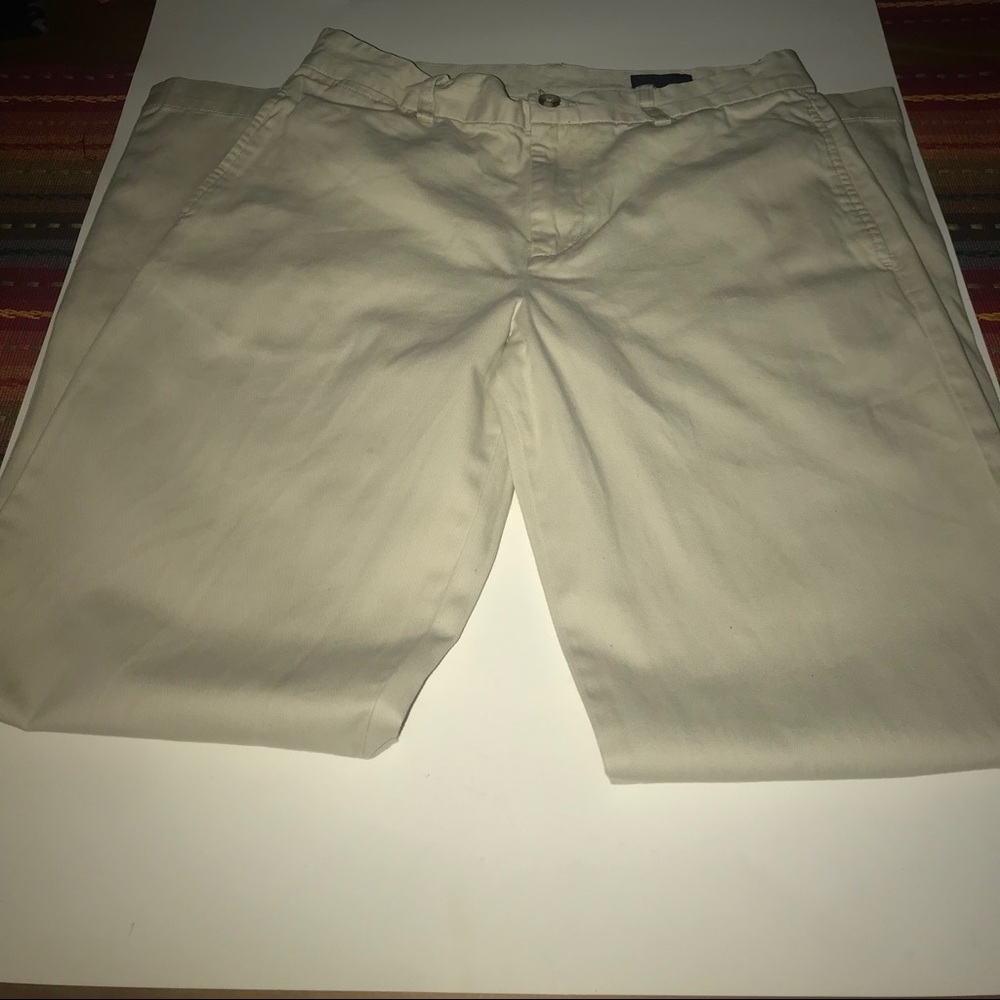 Boys polo khaki pants